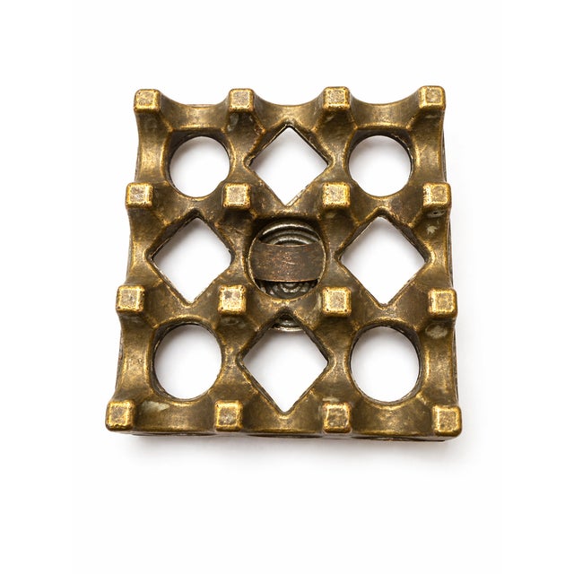 Vintage Brutalist Ashtray in Brass by Beck & Jung for Diverse Ting, 1960s For Sale - Image 6 of 7