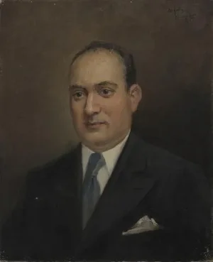 Acatius Lino, Portrait of a Lord, Oil on Canvas