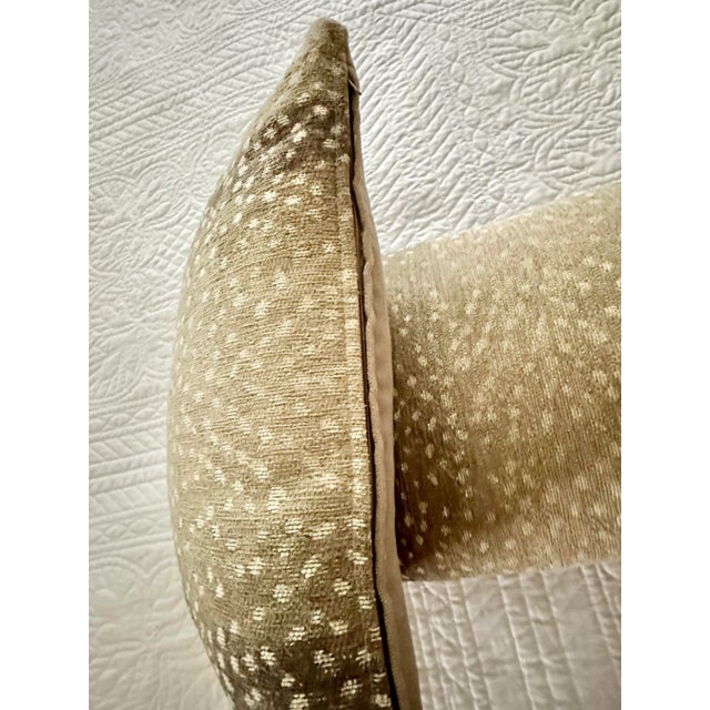 2020s Rectangle Antelope Pillows- a Pair For Sale - Image 5 of 6