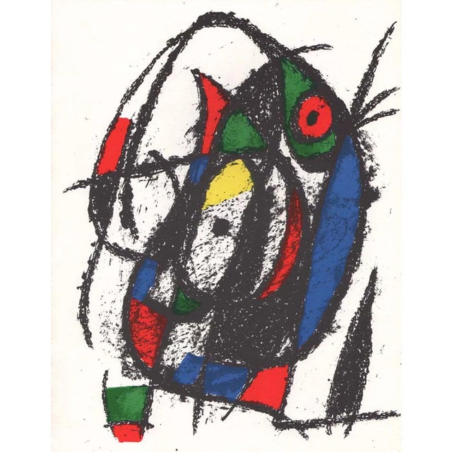 Artist: Joan Miro Country: Spain Title: Untitled V2-4 Medium: Original Lithograph Marks: Not signed, not numbered Size:...