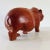 Mid-Century Modern Mid-Century Hand Carved Hippopotamus Sculpture of Solid Teak For Sale - Image 3 of 10