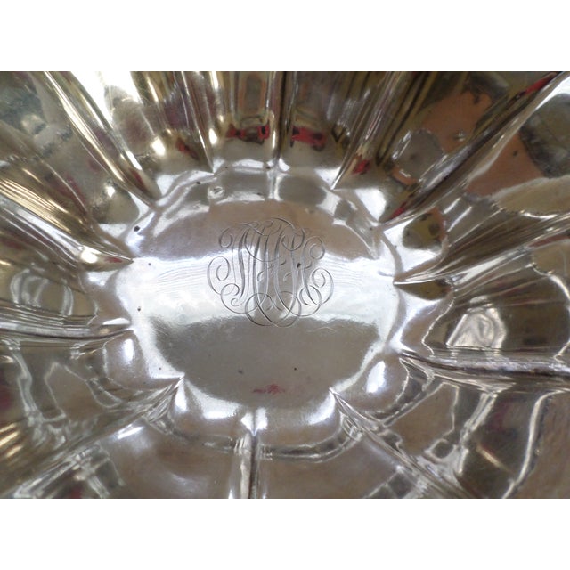 Antique Art Nouveau Brainard Silver Co. Sterling Ornate Bow 11.5" X 3.5" For Sale - Image 4 of 13