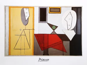 1980s "L'Atellier" Print After Pablo Picasso