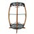 Mid-Century Side Table in Wood, Wrought Iron and Glass, France, 1950s For Sale - Image 15 of 15