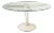 Mid-Century Modern Dining Table in Carrara Marble, Bronze and Glass, Italy, 1950s For Sale