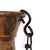 Hand-Hammered Copper Hanging Planter With Forged Iron Chain 12" For Sale - Image 10 of 17