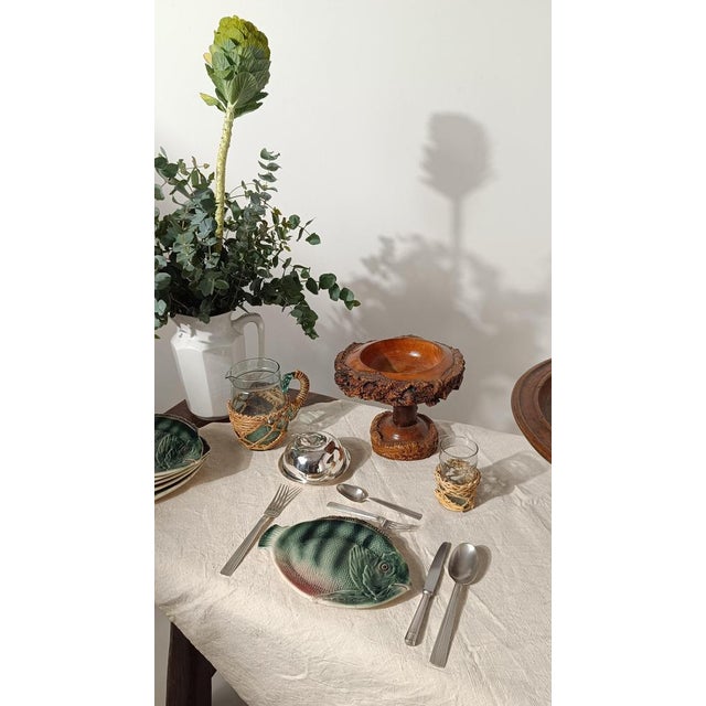 Italian Art Deco Pitcher and Wash Basin by Richard Ginori, 1930s, Set of 2 For Sale - Image 3 of 16