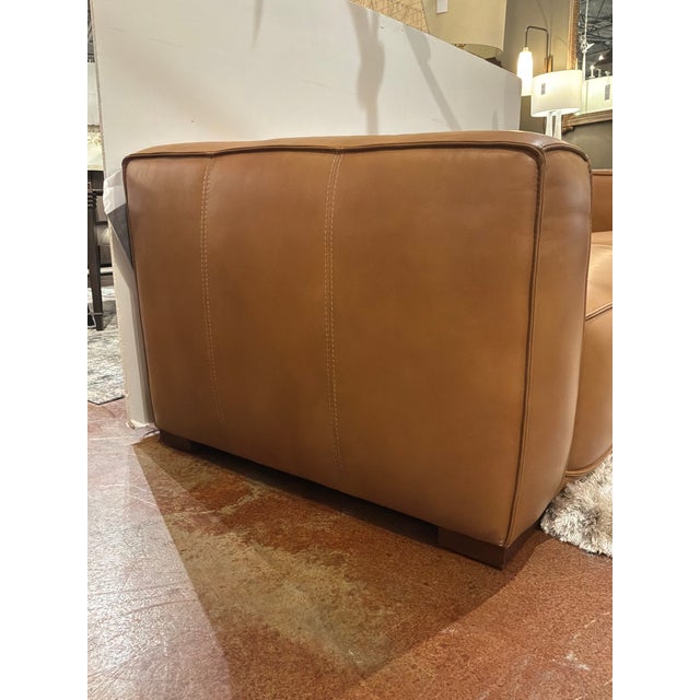 Hooker Furniture Maria Leather Sofa For Sale In Atlanta - Image 6 of 7