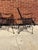 American Meadowcraft Dogwood Patio Wrought Iron Dining Set 4 Chairs Table, Attributed For Sale - Image 3 of 10