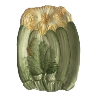Vintage Nove Majolica Vegetable Tray For Sale