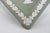 Green Wedgwood Green Jasperware Diamond Shaped Trinket Ring Dish Made in England 4981b For Sale - Image 8 of 13