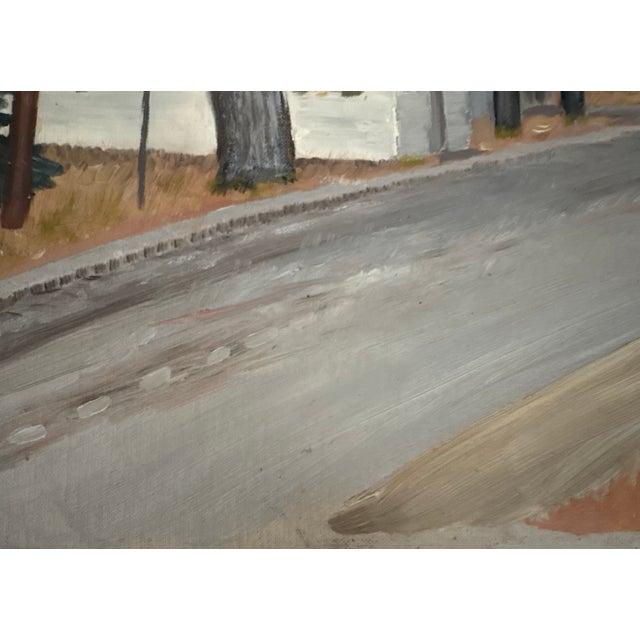 1980s Oil Painting - Landscape by Lester J. Clarke (1912-1999) For Sale - Image 9 of 10