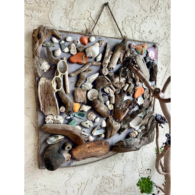 Sculpture Materials Vintage Outsider Beach Art Assemblage For Sale - Image 7 of 7