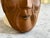 Vintage Japanese Kyogen Masks in Hand-Carved Wood, 1950s, Set of 2 For Sale - Image 6 of 15