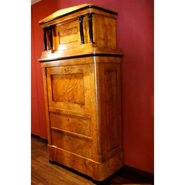 19th Century Biedermeier Armoire For Sale - Image 4 of 4