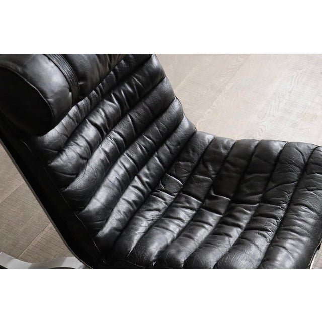 1960s Set of Ari Lounge Chair and Ottoman by Arne Norell for Norell Mobler AB, Sweden, 1966 For Sale - Image 5 of 13