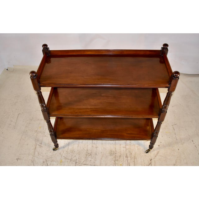 19th Century English Mahogany Dessert Buffet For Sale In Greensboro - Image 6 of 9