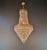 Empire Style Crystal Basket Chandelier Handcrafted Crystal Ornamentation For Sale - Image 4 of 11