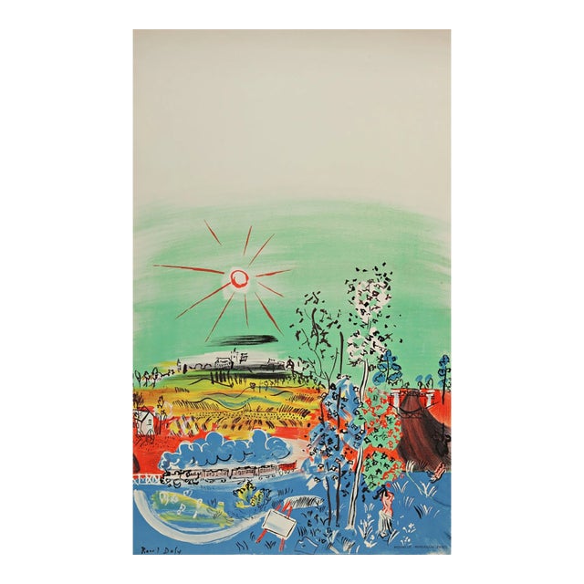 Dufy Lithograph 28, Exposition D’art Francaise, Art in Posters For Sale