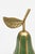 Vintage Enamel and Brass Pear and Apple Sculpture Objects, Green and Red Set of 6 For Sale - Image 9 of 11