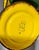 Vintage Yellow Enamelware Milk Pail W/ Cups, Wooden Handle - 4 pcs For Sale - Image 6 of 6