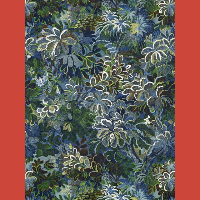 A lush, foliage-filled garden in Connecticut inspired the remarkable Ridge Edge tapestry, now reimagined as an embroidered...