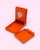 Orange Foldable Scale in Box from Soehnle, 1970s, Set of 2 For Sale - Image 8 of 14
