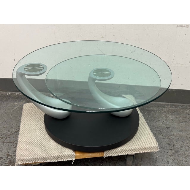 Black Naos Papillion Extension Coffee Table For Sale - Image 8 of 12