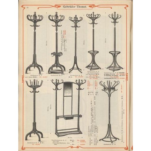 No.6 Floor Hanger from Thonet, 1900s For Sale - Image 9 of 10