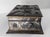 19th or 20th Century Silver Metal Jewelry Box With Dog and Arms Appliques For Sale In New York - Image 6 of 14