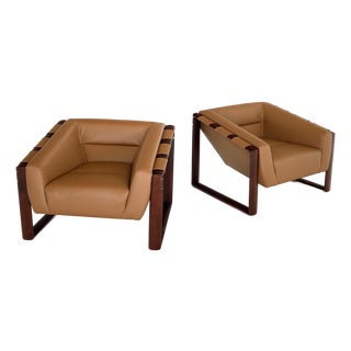 Percival Lafer “Mp-117” Chairs, a Pair For Sale