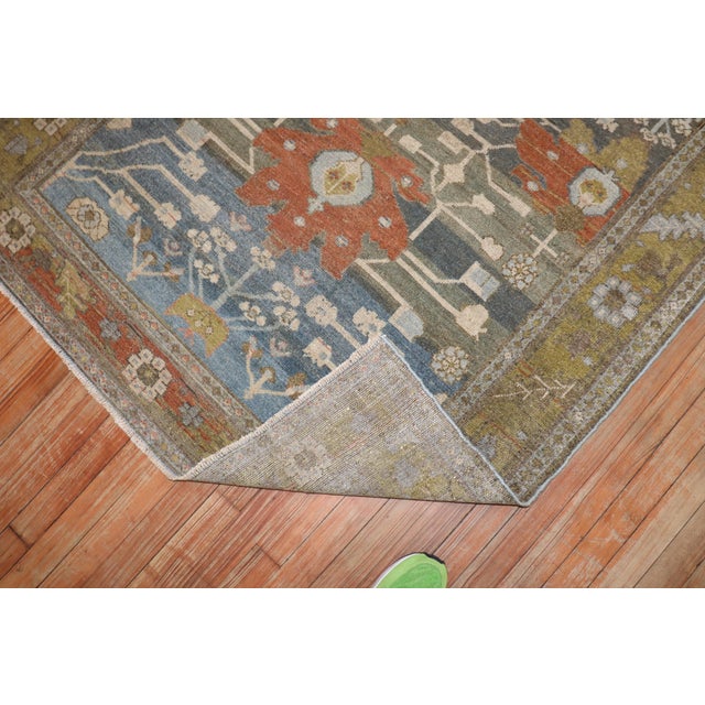 Textile Zabihi Collection Persian Malayer Rug For Sale - Image 7 of 10