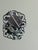 1910s Late Victorian/Edwardian Filigree Mother of Pearl Brooch For Sale - Image 10 of 11