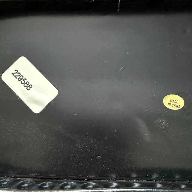 Metal Vintage Embossed Metal Jardinière Planter With Ring Handles | Distressed French Country Cachepot For Sale - Image 7 of 7