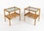 Mid-Century Side Tables in Rattan, Bamboo and Smoked Glass, Italy, 1970s, Set of 2 For Sale - Image 10 of 13