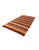 Handwoven vintage striped decorative kilim rug from Denizli region of Turkey. Approximately 50-60 years old. In very good...
