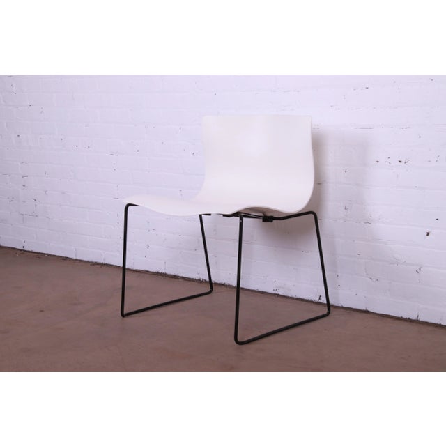 Metal Massimo Vignelli for Knoll International Postmodern Handkerchief Chairs, Set of 12 For Sale - Image 7 of 13
