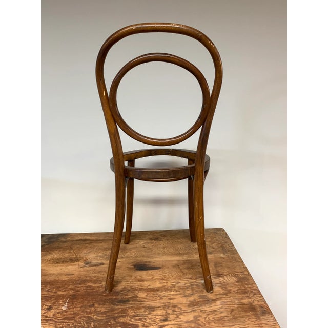 Thonet Antique Bentwood Chair, Possibly Designed by Gerbrüder Thonet For Sale - Image 4 of 5