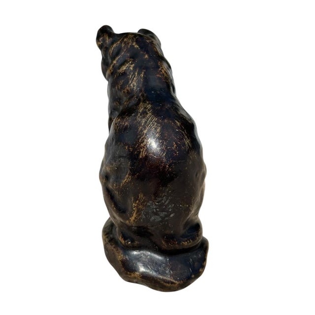 A very pretty bronze cat by Antoine-Louis Barye (1795-1875), signed on the base. This piece has an attribution mark, I am...