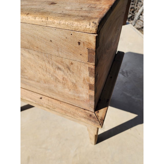 1960s Mexican Chest on Stand For Sale - Image 4 of 9