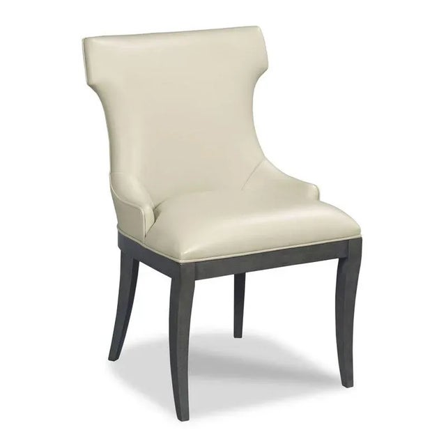 Transitional Addison Club Chair in Charcoal For Sale - Image 3 of 3