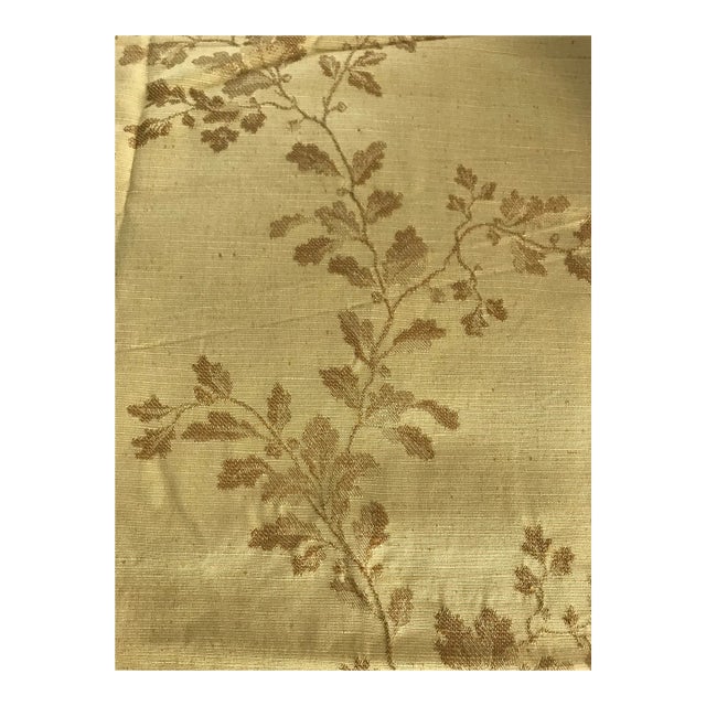 3 1/4 Yards of Brunschwig and Fils of Woven Cotton and Silk Brocade Fabric For Sale