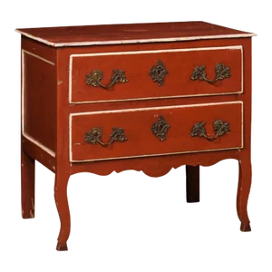 Early 19th Century French Antique Raised Chest with Original Finish