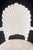 Early 20th Century Vintage Grotto Style Shell Back Dining Chairs. Set of 6 For Sale - Image 4 of 7