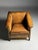 Set of two sheepskin club chairs/armchairs. Art Deco style. Approximately 30 years old, made by the Dutch brand Lounge...