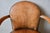 1920s Art Deco Bridge Chair in Beech and Cognac Leather, 1920s For Sale - Image 5 of 14
