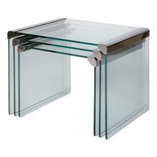 Nesting Tables Typ T35, 1970s, Set of 3 For Sale