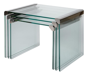 Nesting Tables Typ T35, 1970s, Set of 3