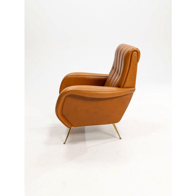 1950s Italian Armchair in the style of Lady by Marco Zanuso for Arflex,1950s For Sale - Image 5 of 10