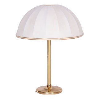 Mid-Century Czech Table Lamp in Brass, 1960s For Sale